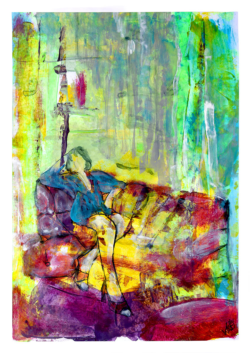 Bild *Kaffee in Berlin* aus der Serie Frauenzimmer